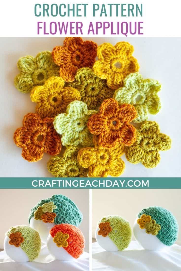 Frida Flower Crochet Pattern - Crafting Each Day