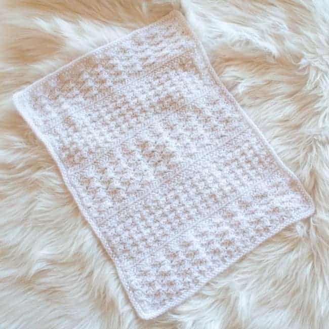 crochet preemie baby blanket