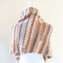 back of crochet shawl