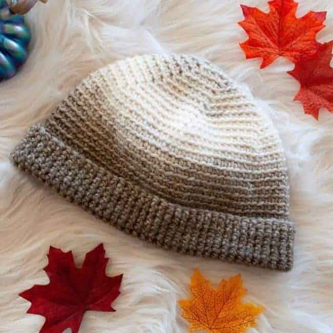 bulky yarn crochet hat