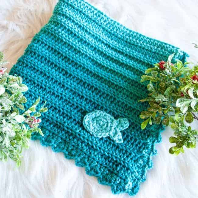 Free Ombre Security Blanket Crochet Pattern - Crafting Each Day