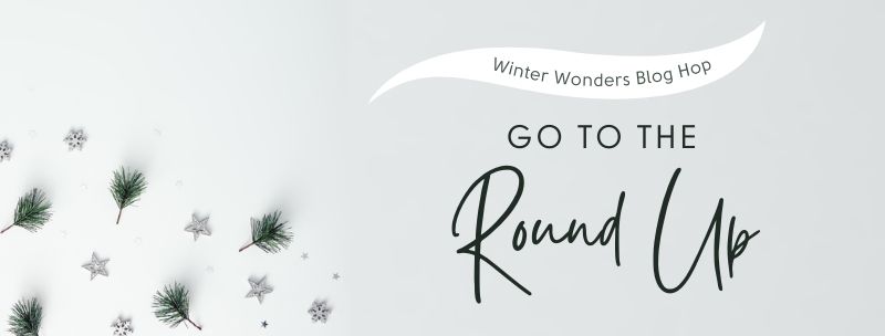button saying winter wonders blog hop go to the round up
