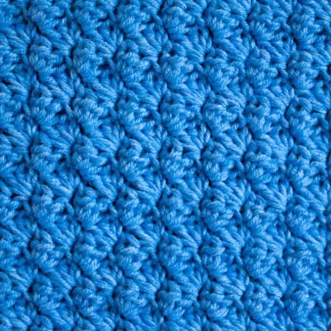 close up of sedge stitch