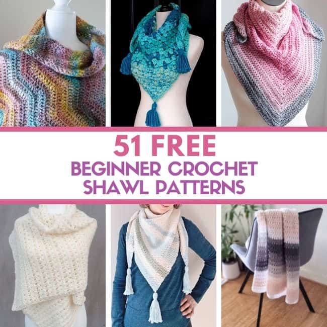 12 Summer Shawls to Crochet (Free Patterns)