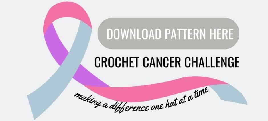 button reading download pattern here crochet cancer challenge
